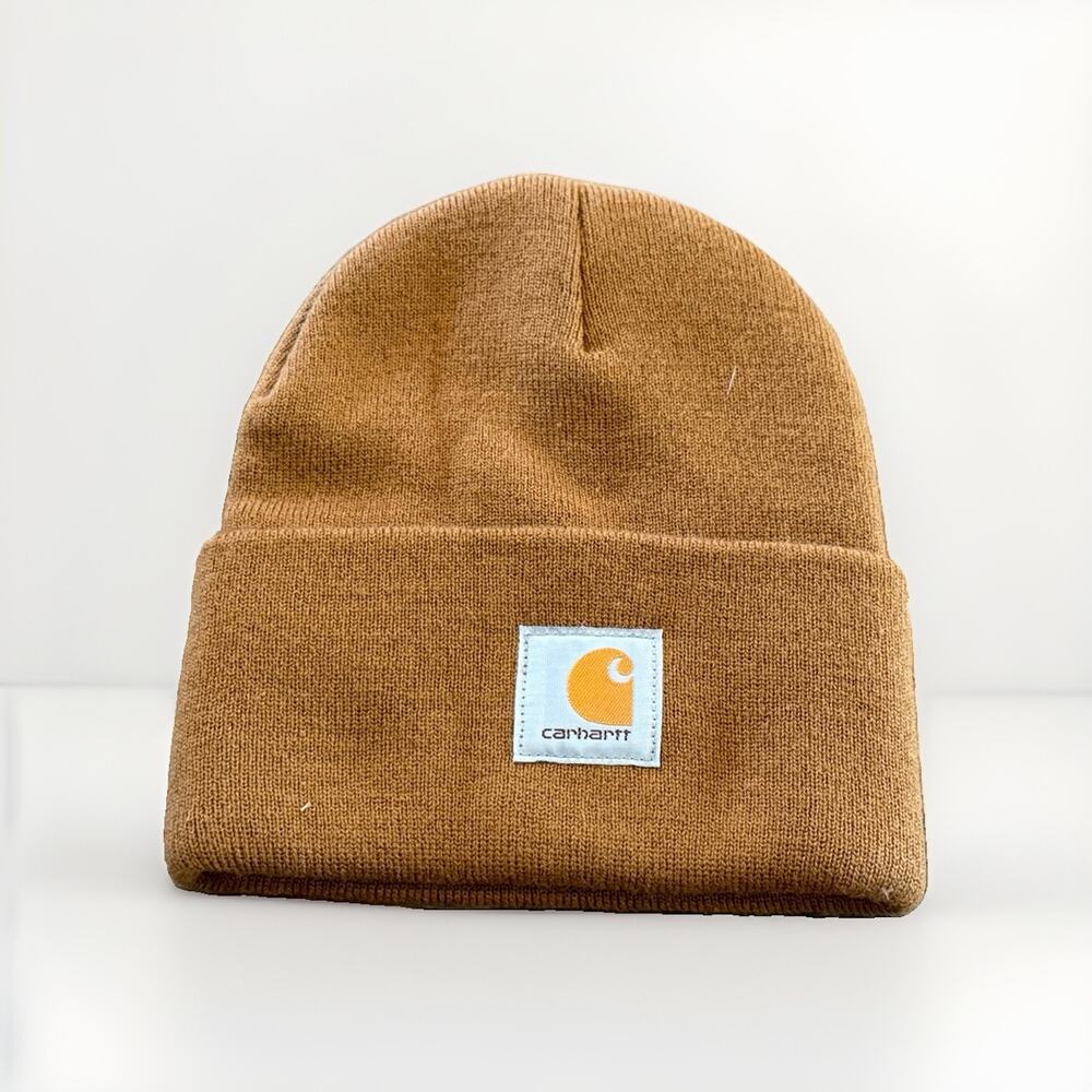 Carhartt Unisex Brown Young Life Lake Oswego Oregon Warm Beanie Hat Cap A18